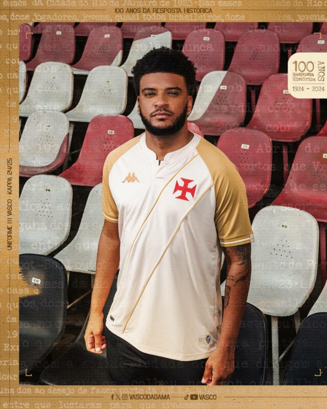 CAMISA VASCO DA GAMA III 24/25