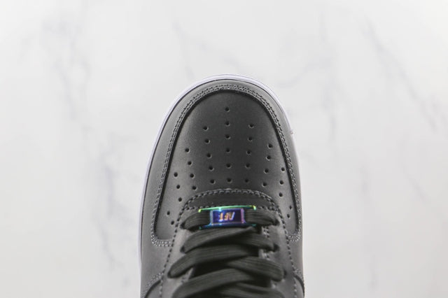 NIKE AIR FORCE 1 LOW CARABINER SWOOSH BLACK