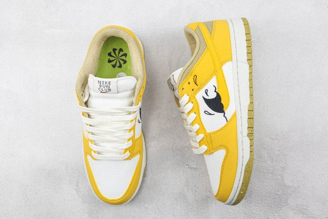 NIKE DUNK LOW SUN CLUB WHITE YELLOW