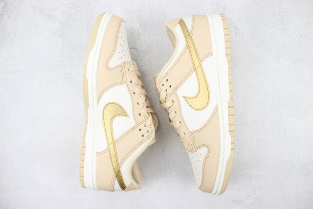 NIKE DUNK LOW GOLDEN SWOOSH TAN