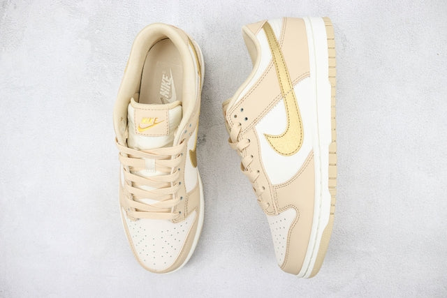 NIKE DUNK LOW GOLDEN SWOOSH TAN