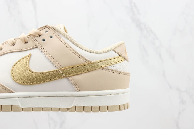 NIKE DUNK LOW GOLDEN SWOOSH TAN