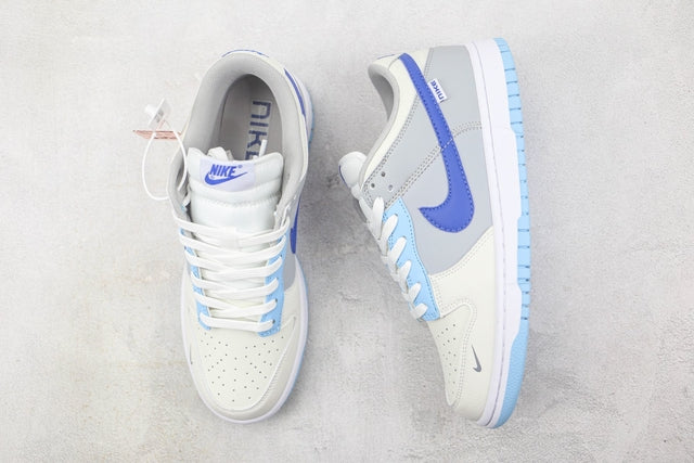 NIKE DUNK LOW GS GREY BLUE BEIGE