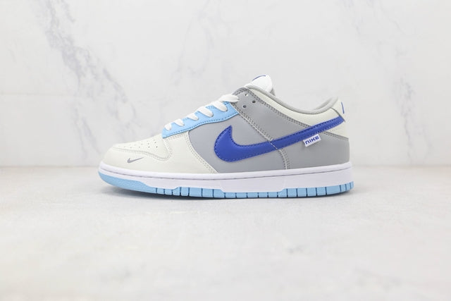 NIKE DUNK LOW GS GREY BLUE BEIGE