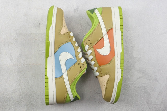 NIKE DUNK LOW TAN MULTI-COLOR