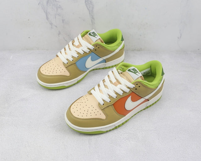 NIKE DUNK LOW TAN MULTI-COLOR