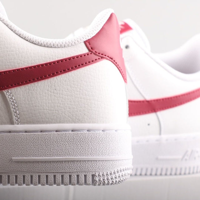 NIKE AIR FORCE 1 07 PATENT WHITE RED