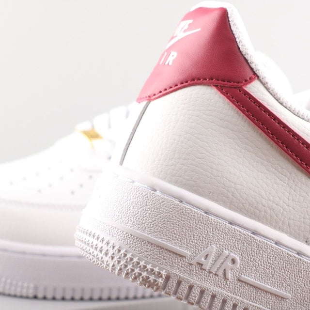 NIKE AIR FORCE 1 07 PATENT WHITE RED