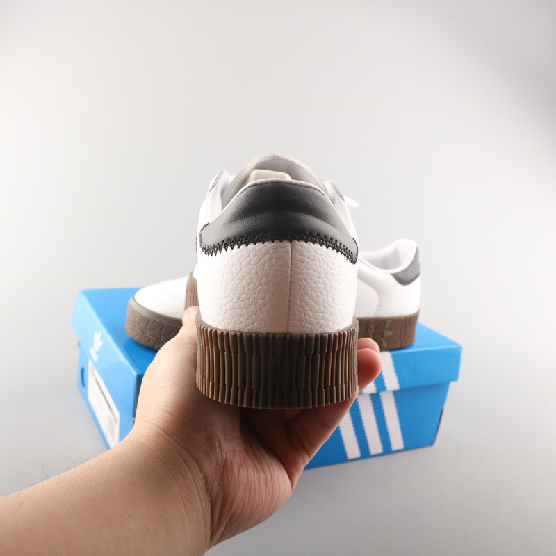 ADIDAS SAMBAROSE WHITE BLACK GUM